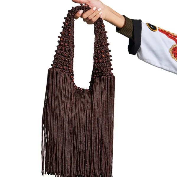 “NOMADE” BAG - BROWN