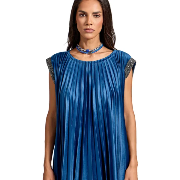 “IRIS” PLEATED TOP