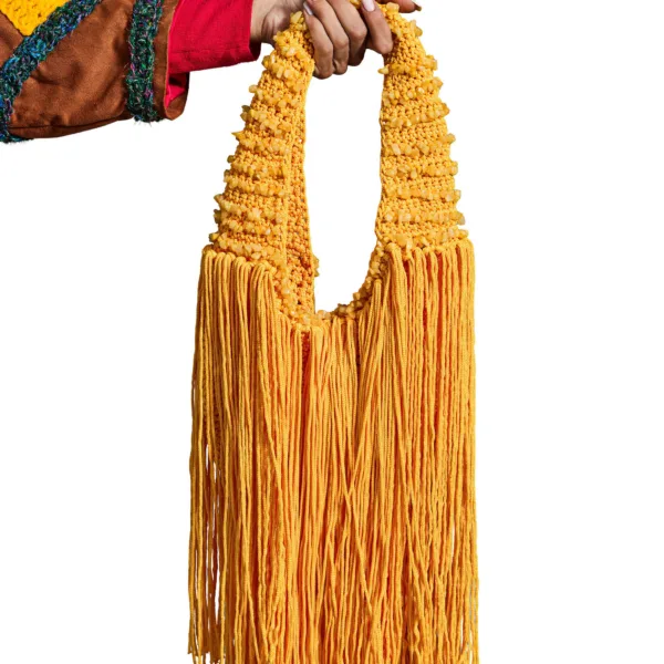 “NOMADE” BAG - MUSTARD