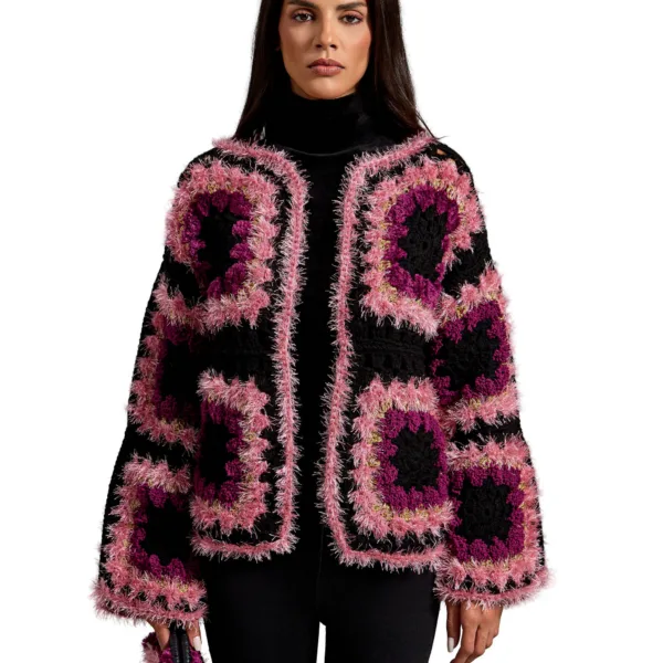 “AMARANTE” SHORT CARDIGAN