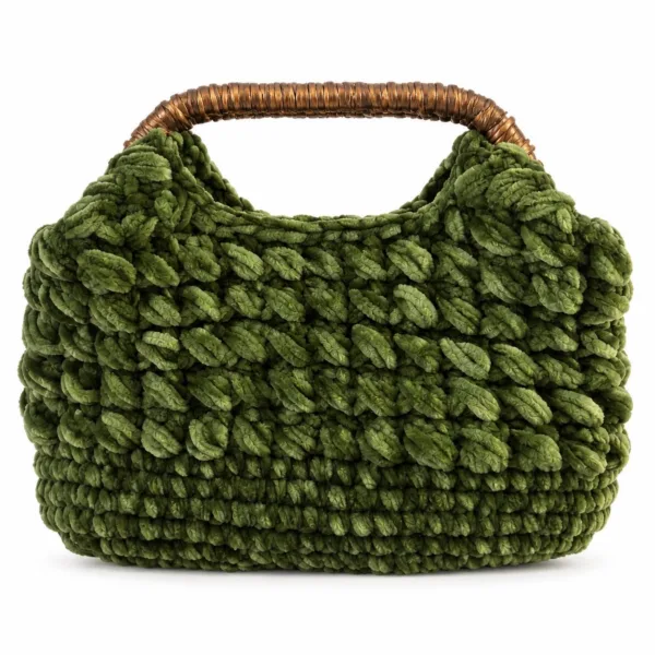 “VERDE” VELVET BAG